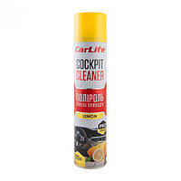 Поліроль панелі приладів CarLife Лимон. Cockpit Cleaner 320ml (24шт/ящ)
