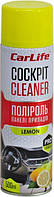 Поліроль панелі приладів CarLife Лимон. Cockpit Cleaner 500ml (24шт/ящ)