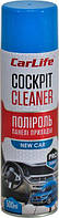 Поліроль панелі приладів CarLife Нова машина. Cockpit Cleaner 500ml (24шт/ящ)