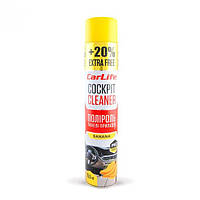 Поліроль панелі приладів CarLife Банан. Cockpit Cleaner 750ml (24шт/ящ)