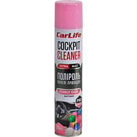 Поліроль панелі приладів CarLife Бабл гам. Cockpit Cleaner EXTRA MAT 320ml (24шт/ящ)