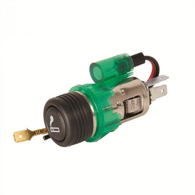 Автомобільний прикурювач EURO з підсвіткою, фото 1