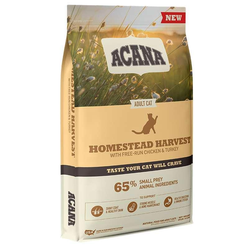 Сухий корм для котів Acana (Акана) Homestead Harvest з куркою, індичкою та качкою 4.5 кг