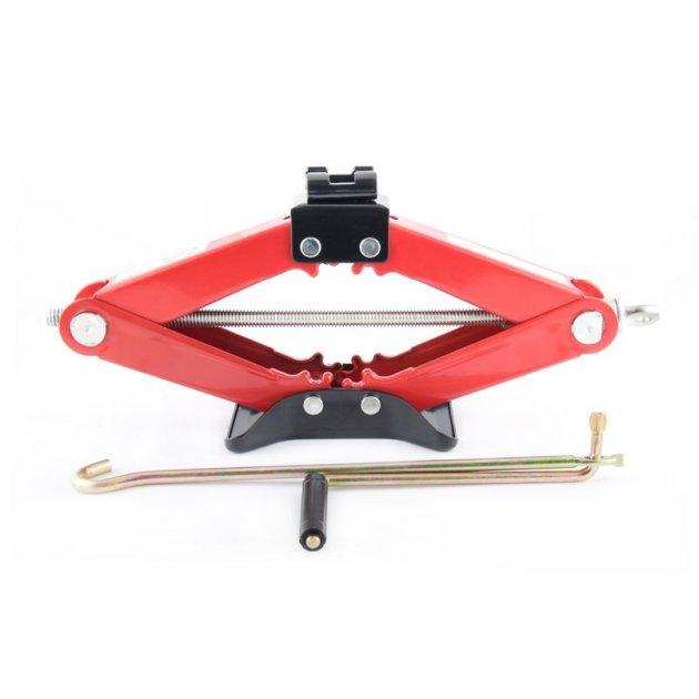 Домкрат ромбовий Carlife, 2т.,металева подушка, фото 1