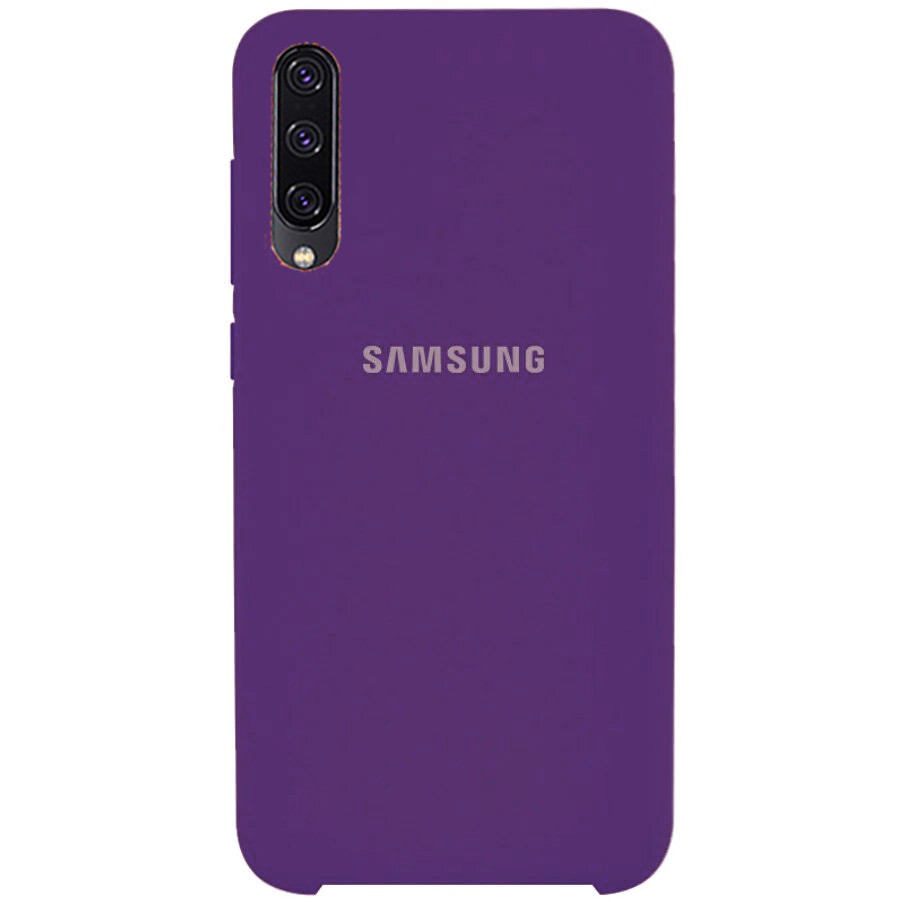 Чохол Silicone case для Samsung Premium A70 Purple (14) фіолетовий, фото 1