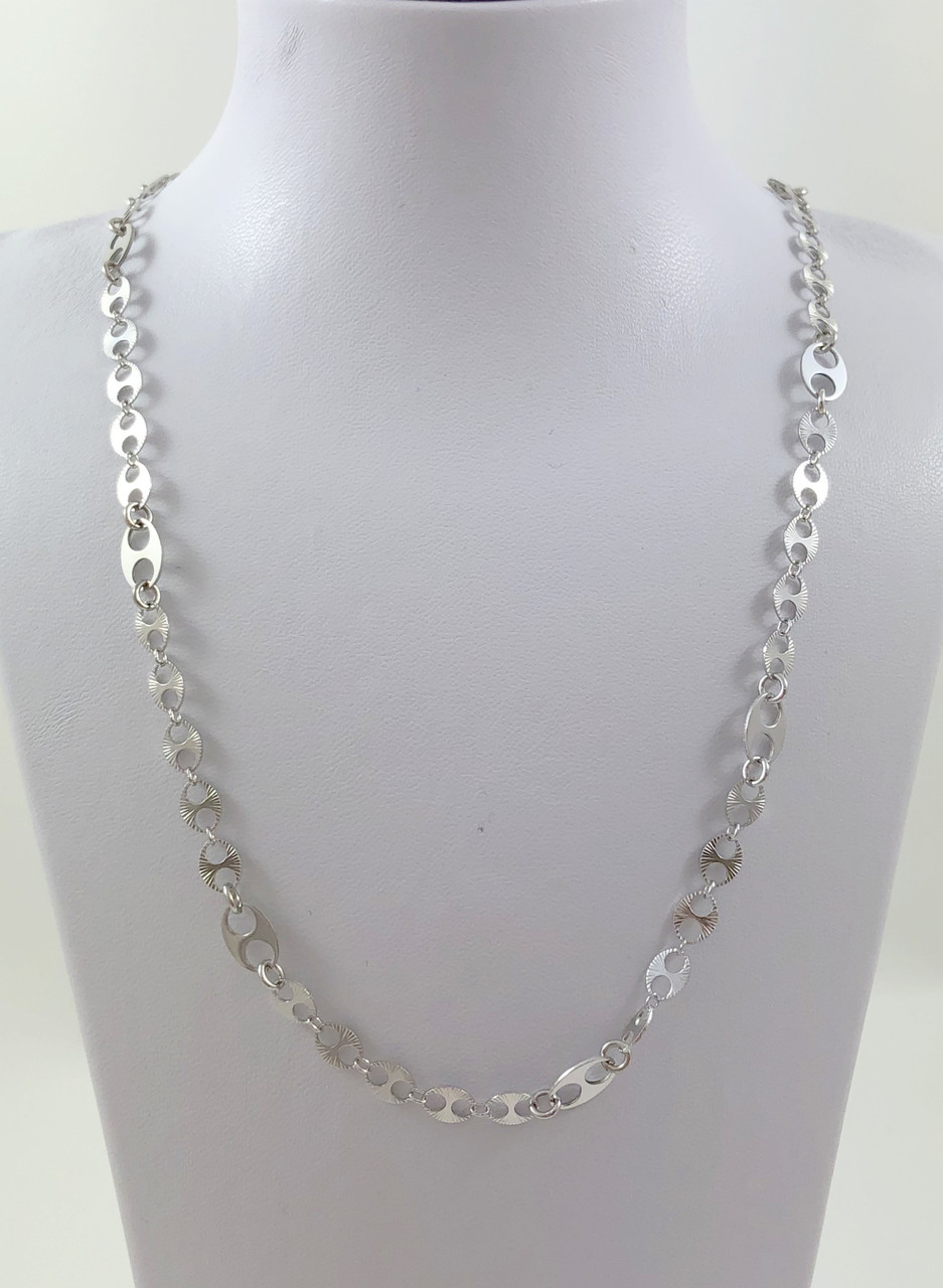 Срібне кольє CLT11103U, фото 1