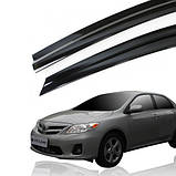 Вітровики, дефлектори вікон Toyota Corolla 2007-2012 (Autoclover), фото 2