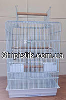 Клітка для середніх і великих папуг. 47х47х66 см