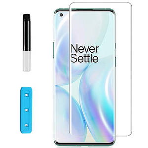 Захисне 3D скло Nano Optics з УФ лампою для OnePlus 8 Pro