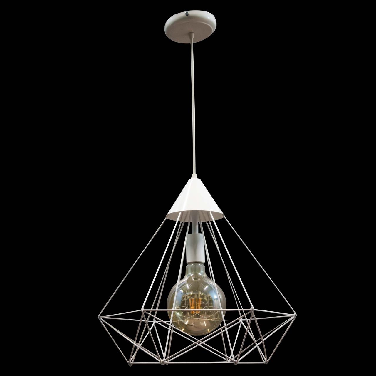 Підвісний світильник люстра Loft NL0538, білий, Е 27