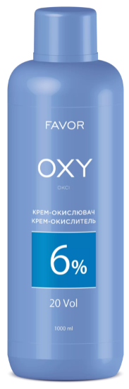 Крем-окислювач OXY 6% MASTER LUX PROFESSIONAL 1000мл, фото 1