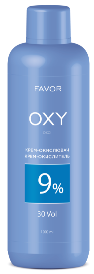 Крем-окислювач OXY 9% MASTER LUX PROFESSIONAL 1000мл