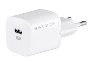 Мережевий зарядний пристрій Glasscove Type C 3 A 20 W TC-099PD (00556)