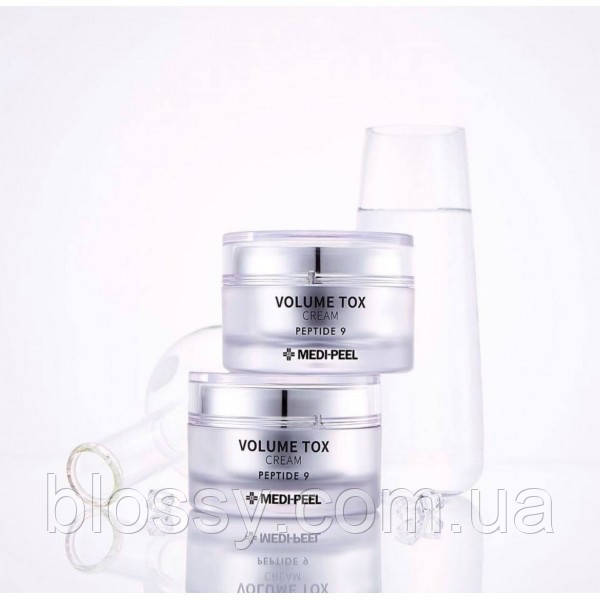 Омолаживающий крем с пептидами MEDI-PEEL Peptide 9 Volume TOX Cream 50 ml - фото 2 - id-p1522519429