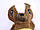 Дитячі м'які іграшки коричневий ведмедик з проектором зоряного неба, фото 8