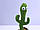 Танцюючий Кактус голосовий музичний Dancing Cactus, фото 3