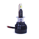 Комплект LED ламп Mi7 H1 6000K 12 V 25 W радіатор з вентилятором (діод Taiwan 1860), фото 3