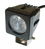 Фара робочого світла  25T-10W  1 светодиод Epistar направлене світло (SPOT), фото 5