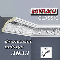 Потолочный плинтус BOVELACCI CLASSIC 3033HQ полиуретан 95х85х2000 мм