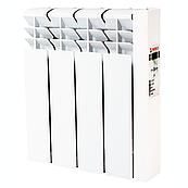 Електрорадіатор Mirteco 300-4 (41 х 37,5 см). Економний електропідігрівач дому