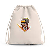 Сумка для взуття Пабг Пубг (Pubg), сумка-рюкзак дитяча Ігри