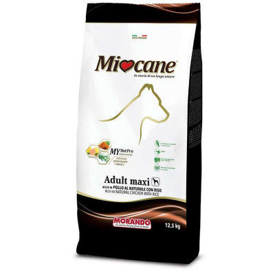 Сухий корм для дорослих собак великих порід Morando (Морандо) Miocane Adult Maxi з куркою 12.5 кг
