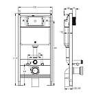 Система інсталяції для унітазу VOLLE MASTER EVO 212010 82845, фото 2
