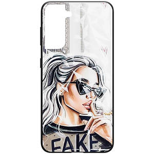TPU+PC чохол Prisma Ladies для Samsung Galaxy S21