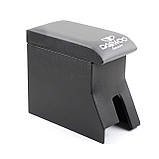 Підлокітник Daewoo Lanos з логотипом сірий, фото 3