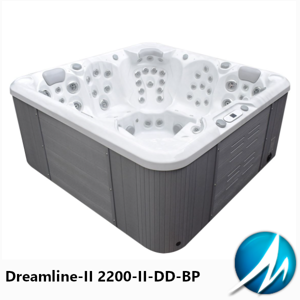 Гідромасажний басейн IQUE Dreamline-II 2200-II-DD-BP (WiFi) (220x220x96 см)