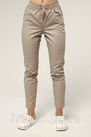 Штани медичні 7/8 капучино, фото 1