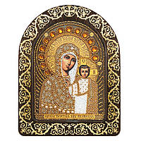 Набор для вышивки иконы в рамке-киоте "Образ Преподобной Богородицы Казанской"