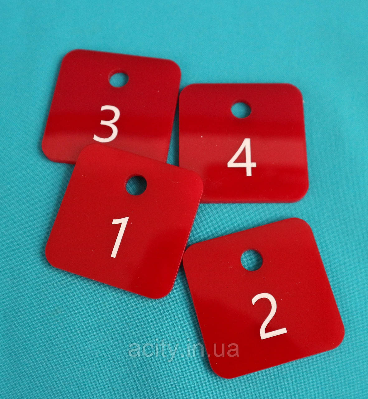 Номерок для ключів 50x50