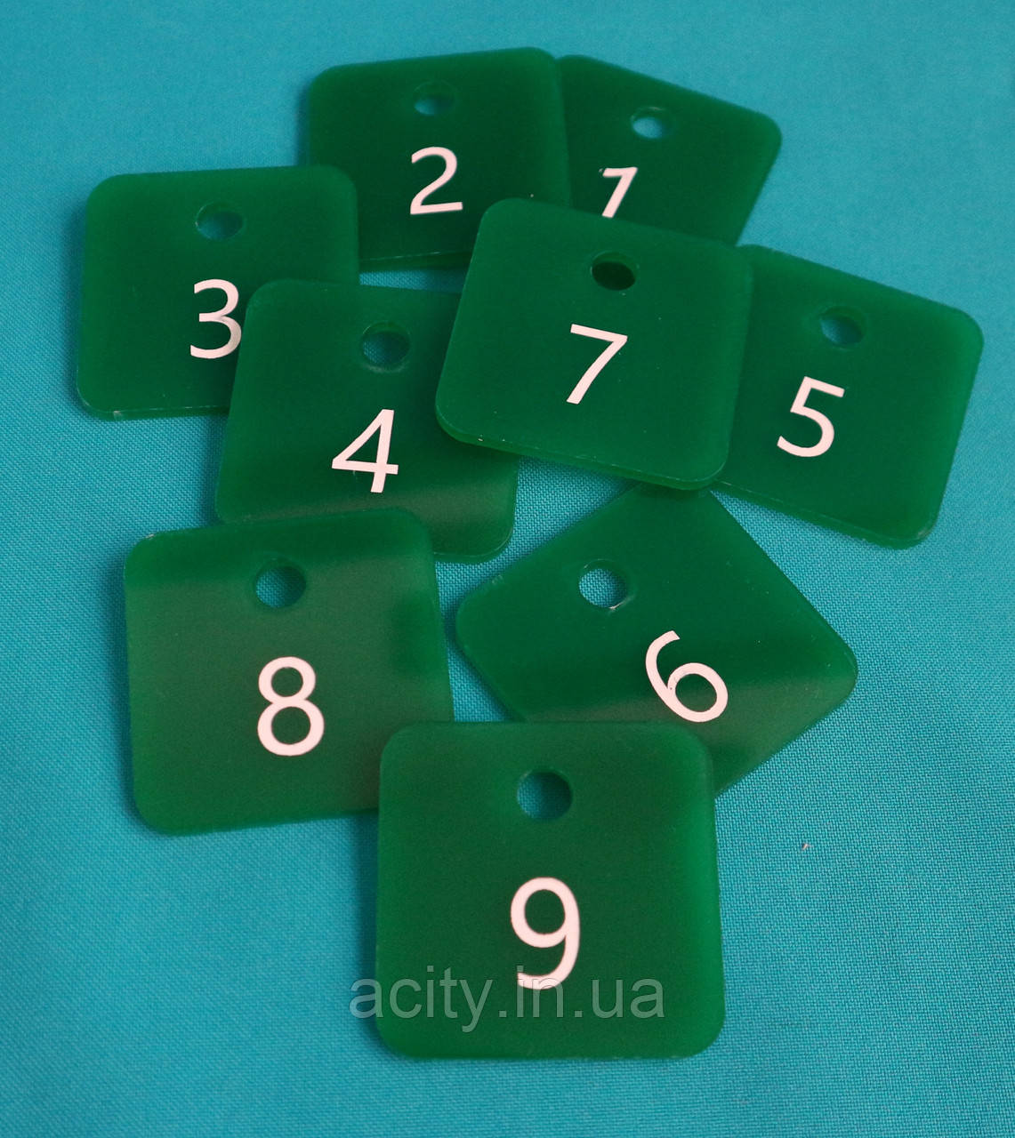 Номерок для ключів 50x50