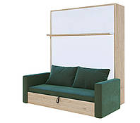 Шафа ліжко диван. Ліжко трансформер з диваном. Спальне місце 140*200.