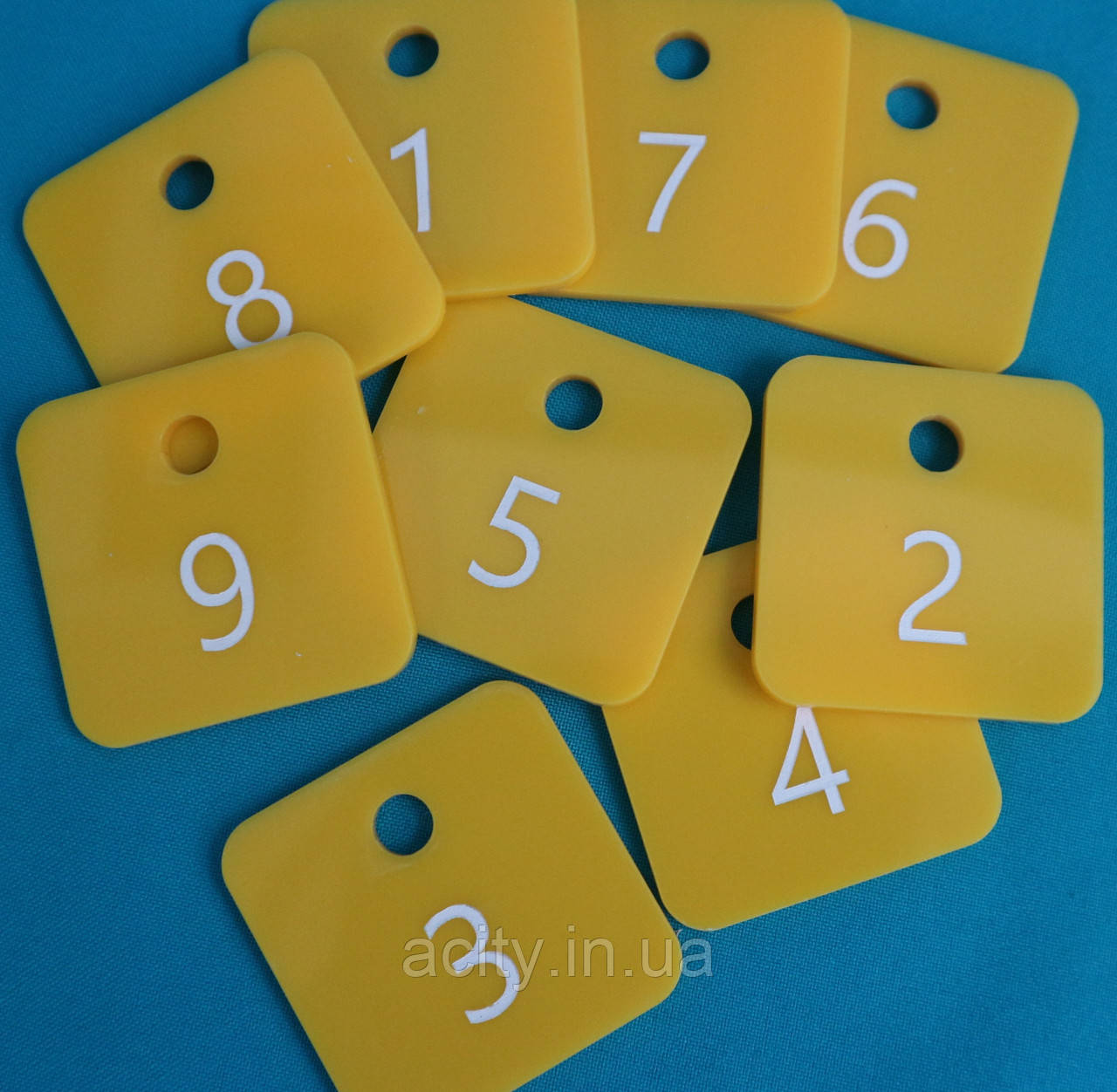 Номерок для ключів 50x50