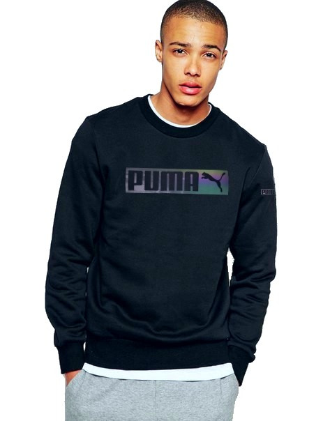 Чоловічий зимовий світшот PUMA EVOSTRIPE Crew Fleece