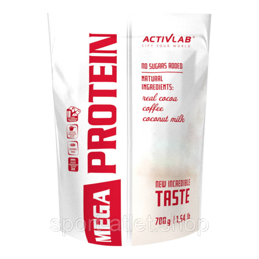 Протеїн ActivLab Mega Protein, 700 грам - Мокачино, фото 1