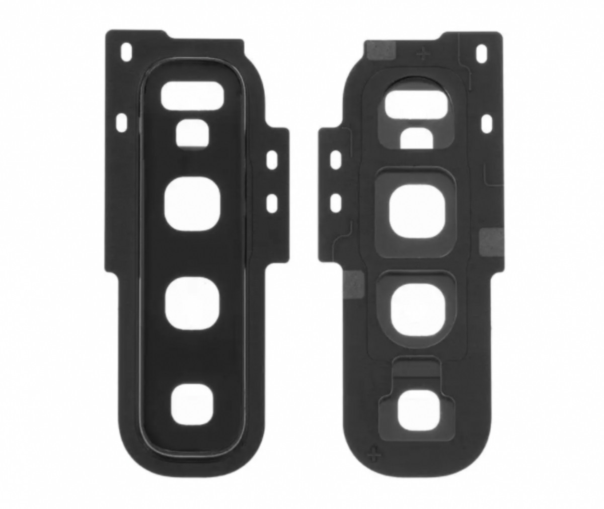 Скло камери Samsung S10 G973F чорний сервісний оригінал із розбирання