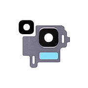 Скло камери Samsung s8 G950 у рамці Orchid Grey сервісний оригінал