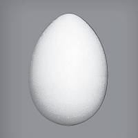 Пенопластовая фигурка яйцо 10*7 см Италия, пенопластовые заготовки для рукоделия и творчества, Bovelacci