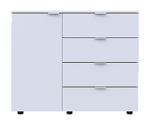 Комод Doros GС1 Білий 100х40х81,2 (41510028), фото 2