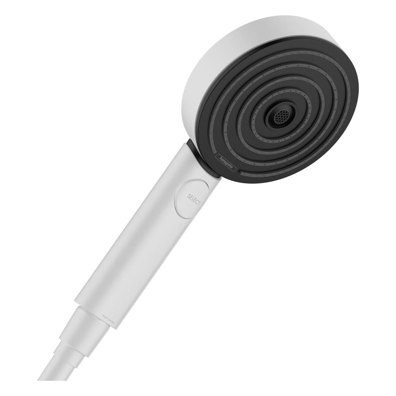 PULSIFY ручний душ (3 типу струмки PowderRain, IntenseRain, MonoRain) колір білий матовий