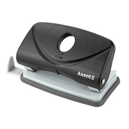 Діркопробивач Welle-2 з пласт. верхом, 10 арк, чор, фото 1