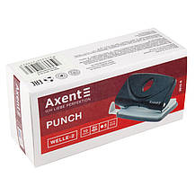 Діркопробивач Welle-2 з пласт. верхом, 10 арк, чор, фото 5