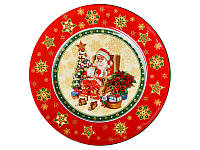 Тарелка Санта Клаус Christmas Collection, 21 см