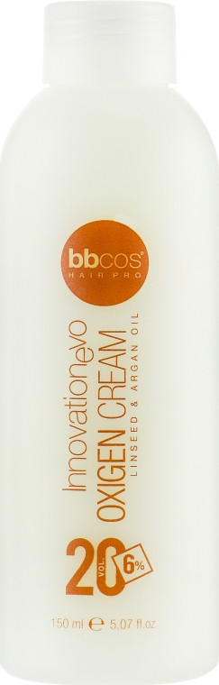 Окислювач кремоподібний 6% BBcos InnovationEvo Oxigen Cream 20 Vol 150мл