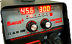 Зварювальний напівавтомат Sirius MIG/MAG/MMA/TIG-300 М 4в1) + Безкоштовна Доставка - 1 кг Флюсу В Комплекті, фото 4