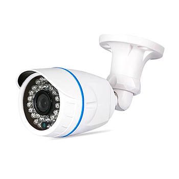 1.3 MP камера циліндрична корпус метал AHD/HDCVI/HDTVI/Analog 1200Р PiPo (об'єктив 3.6 мм/ІК підсвічування 20м),
