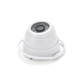 2MP камера купольна 3424HD-XM/W, корпус пластик AHD/HDCVI/HDTVI/Analog 3.6 мм